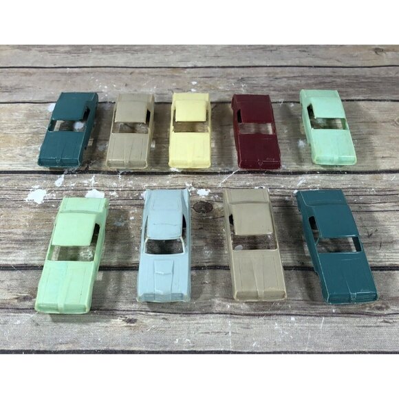 Vintage F&F Mold & Die Works Dayton Ohio Plastic Lot Of 9 Cereal Box Mercury - Picture 1 of 8